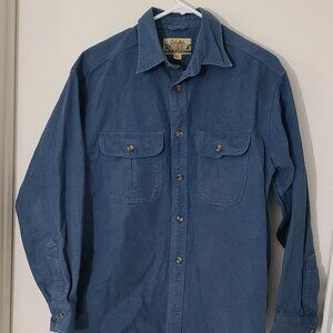 Vintage Cabela’s Deerskin Soft Chamois Shirt Medium